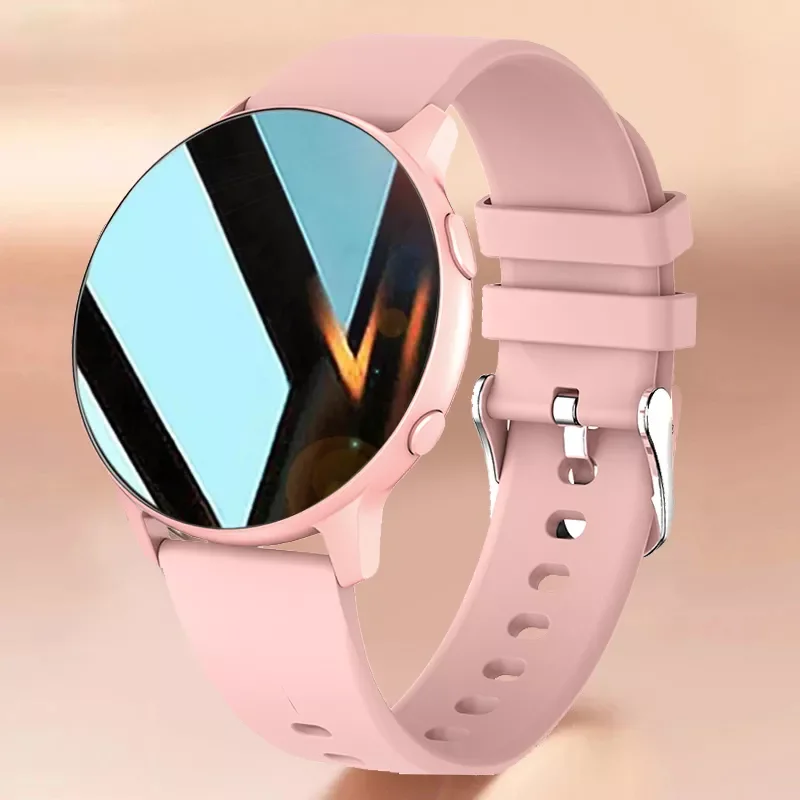 

Новинка 2021, женские умные часы с Полноразмерным сенсорным экраном, спортивные фитнес-часы IP68, водонепроницаемые умные часы с Bluetooth для Android и...