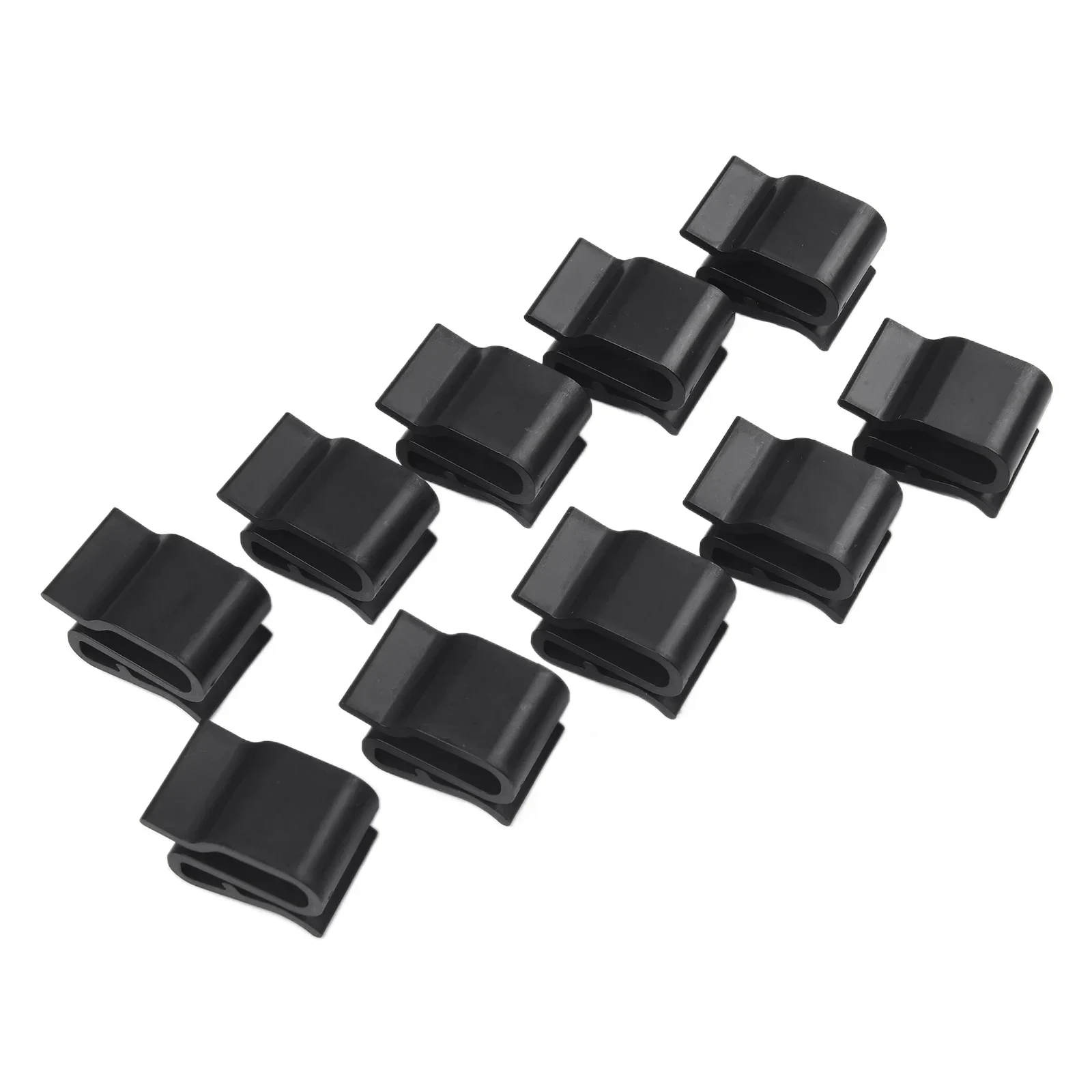 Фотогальванический зажим для кабеля 100 шт. солнечной панели пластиковый провода