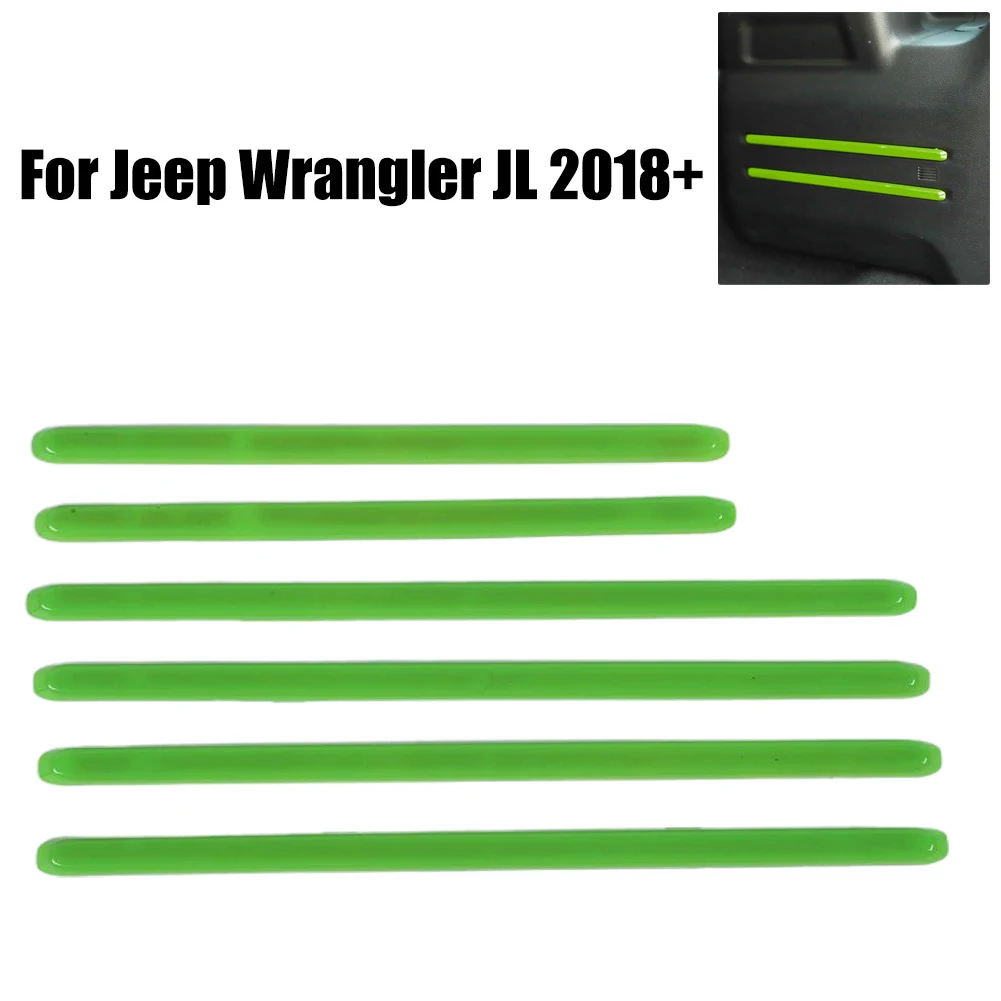 

Отделочная крышка заднего багажника, украшение для груза для Jeep Wrangler JL, зеленый интерьер