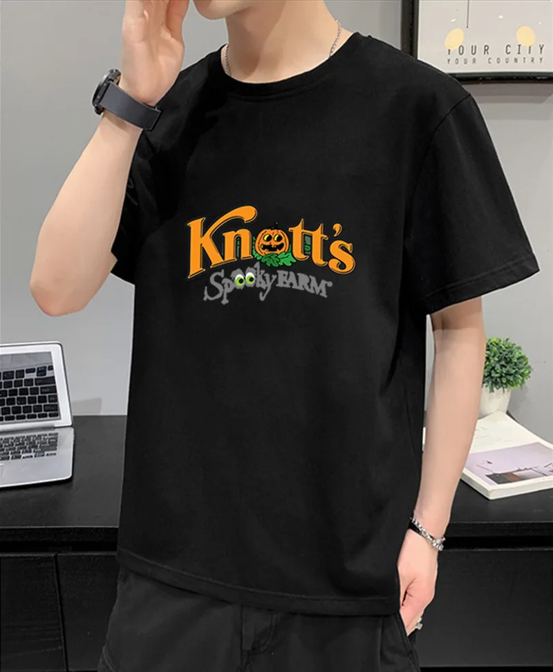 

2022 летние парные свободные модные футболки в стиле ins для молодых людей