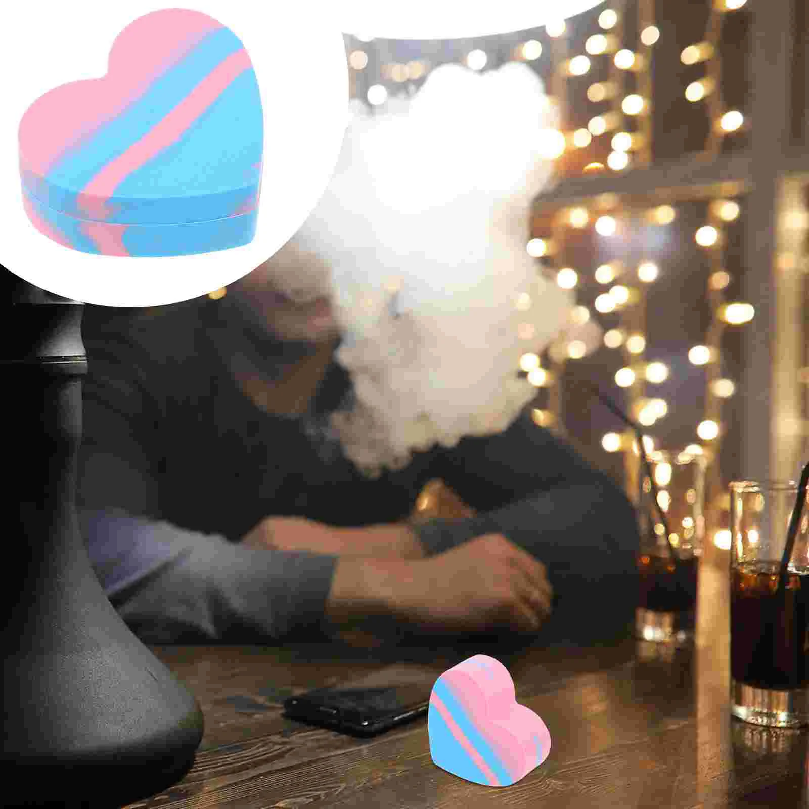 

5pcs Heart- shaped Box Sealed Box Wax Container