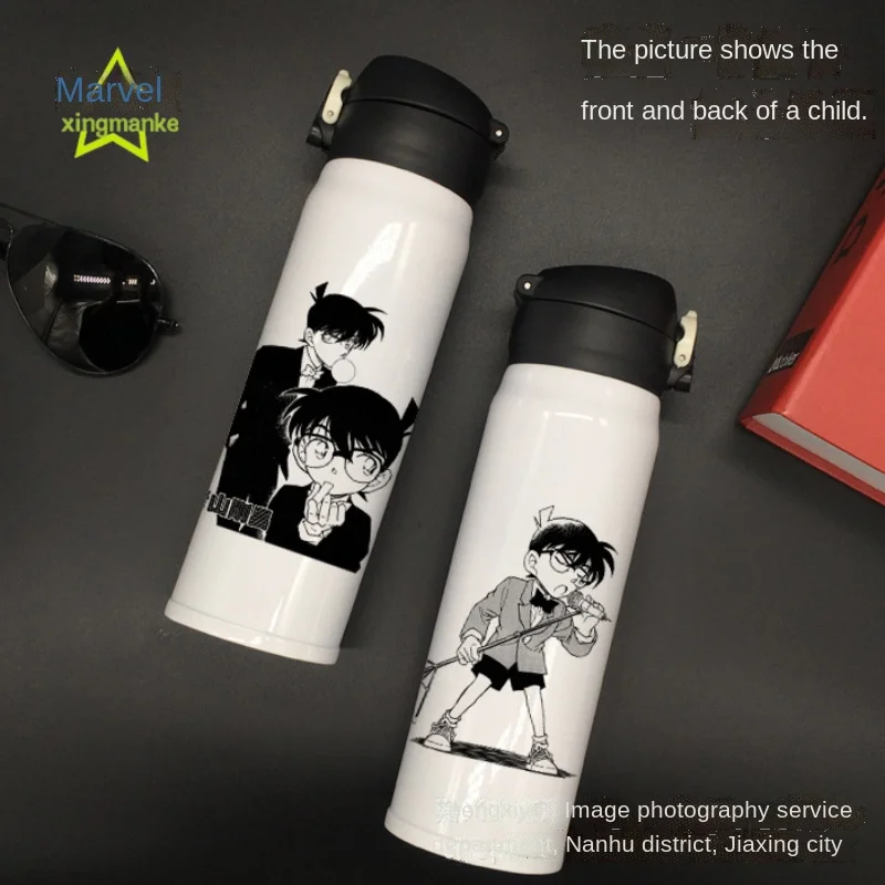 Вместительная уличная вакуумная фляжка из нержавеющей стали с двойными стенками