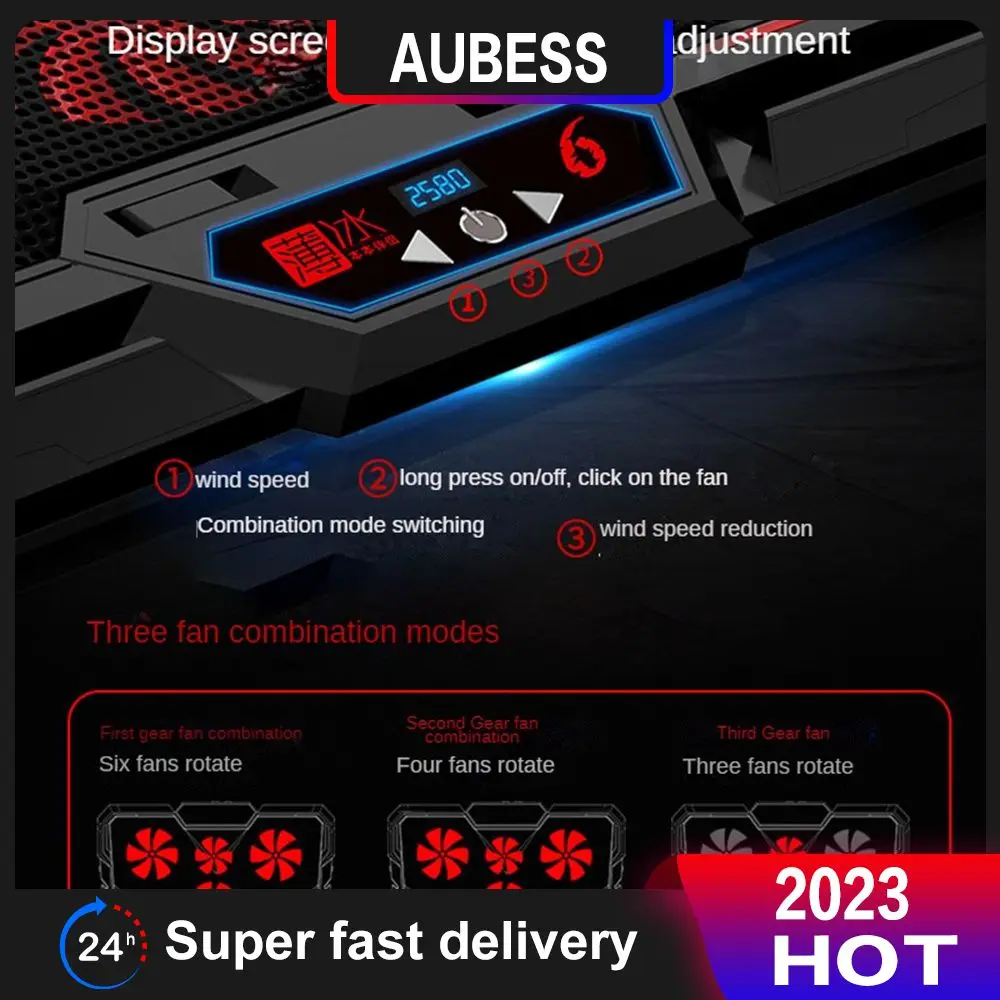 

Model Thin Ice 6 Heat Dissipation Base Free Wind Speed Ergonomic Design With A 28 ° Notebook Cooler Silent Fan And Silent Motor