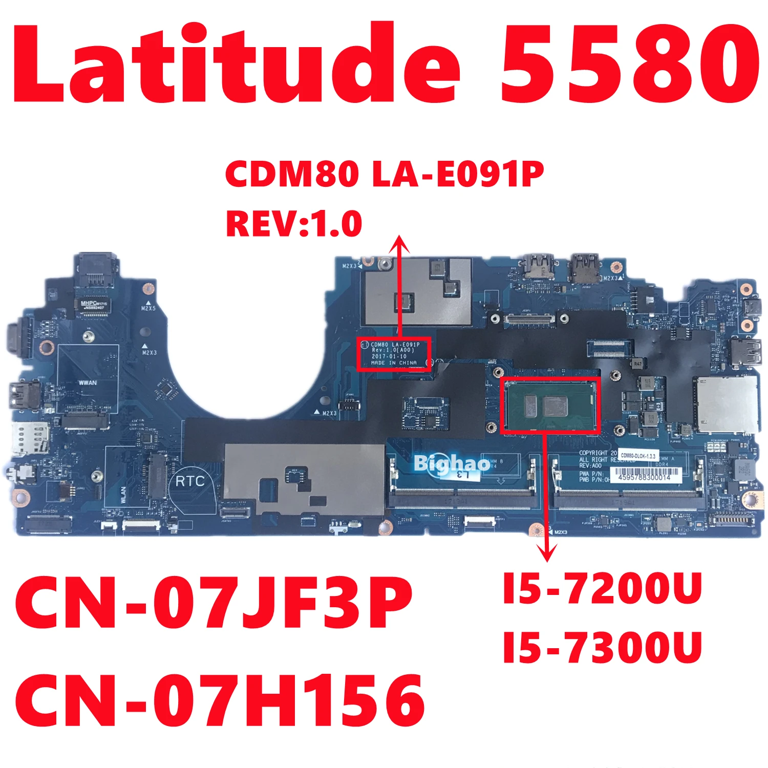 

Usb-материнская плата для ноутбука dell 5580 1,0