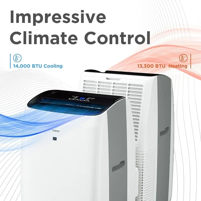 Портативный кондиционер и обогреватель TURBRO Greenland 14000 BTU осушитель вентилятор