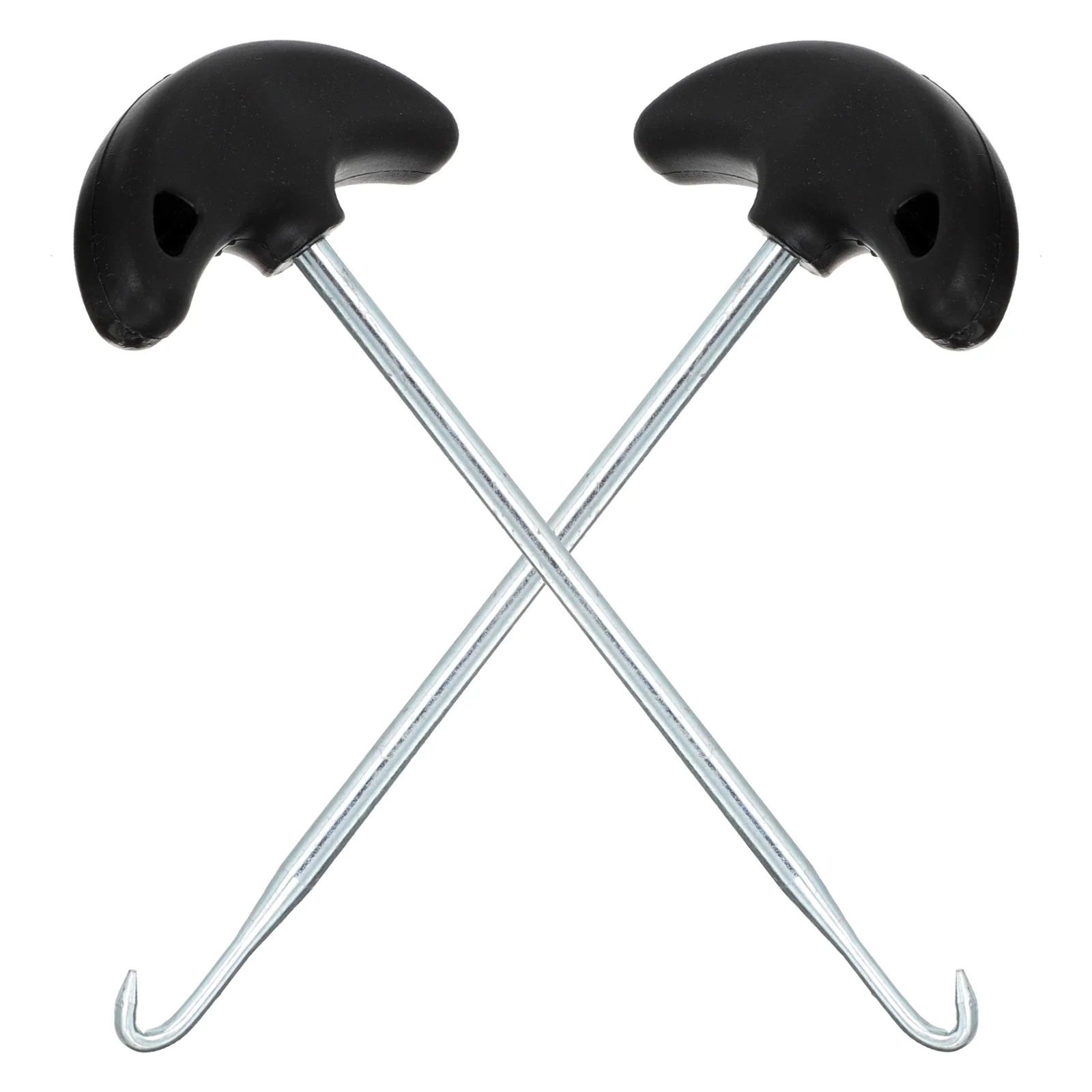 

2 Pcs Shoelace Tightener Portable Tighteners Motorcycle Tool Kit Pulling Pullers Pro Tools Tightening Hooks