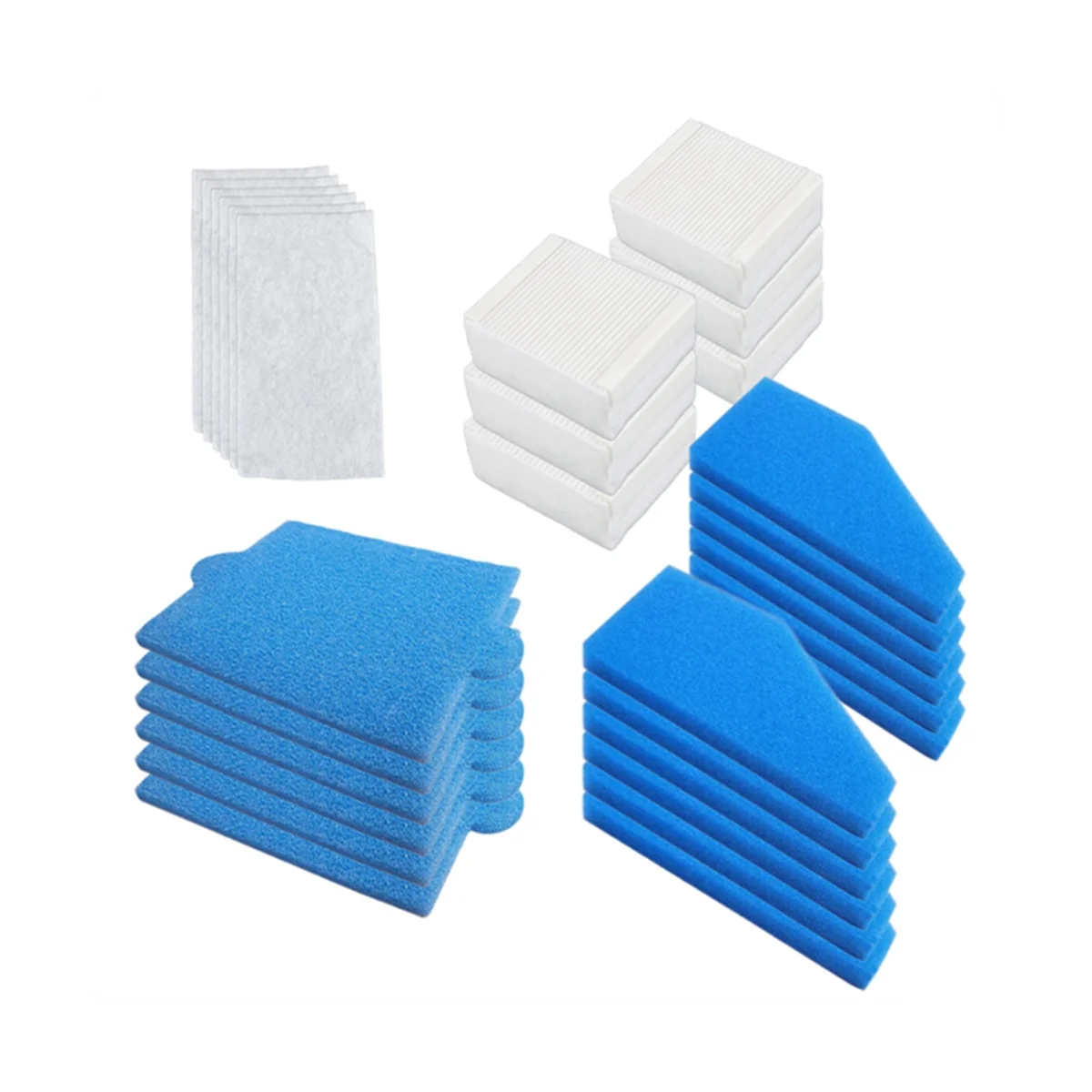 6 комплектов 787241 Чистящий фильтр для пылесосов Aqua + Multi Clean X8 Parquet Pet &amp Family