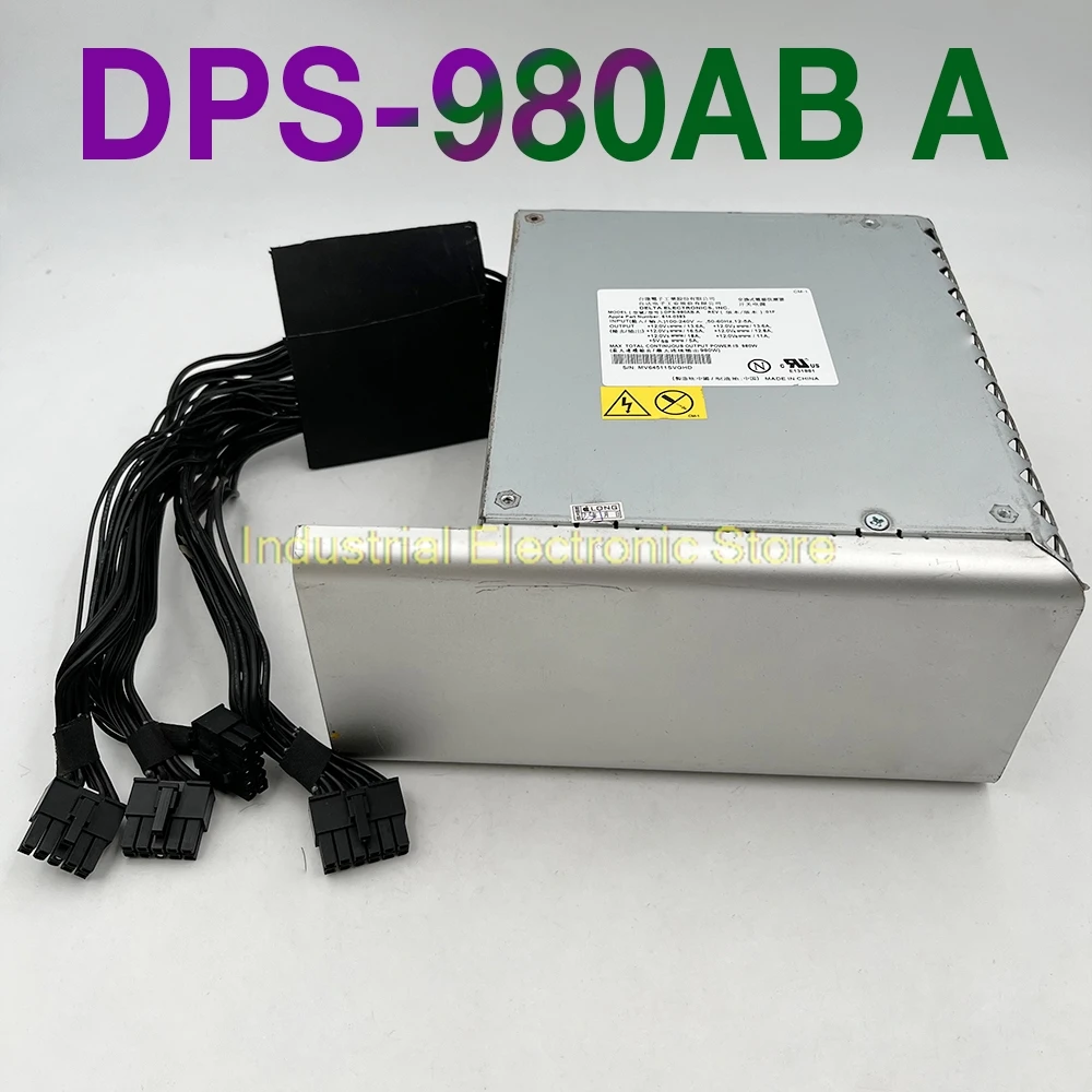 DPS-980AB A для Apple MacPro MA970 Блок питания API6PC01 614-0383 980 Вт