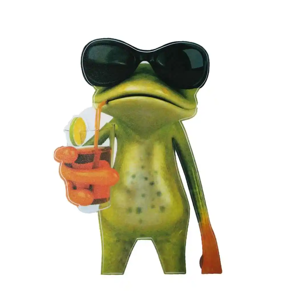 

Universal Car Sticker 3D Peep Frog Funny Car Stickers Truck Stereo Frog Window Decal Wrap Decor