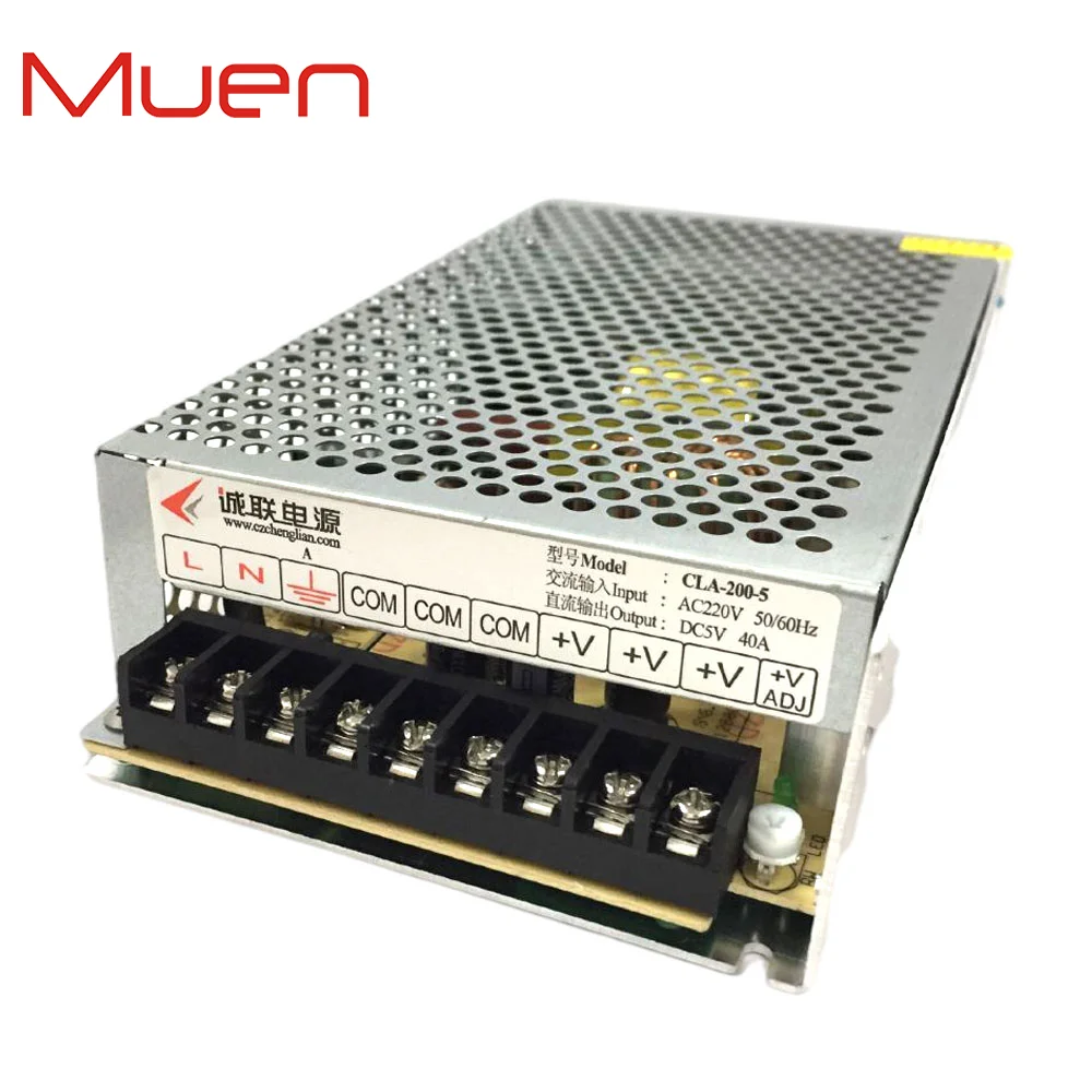 

MuenLed LED Power Supply CLA-200-5 Switchable / Best LED Display Supplier