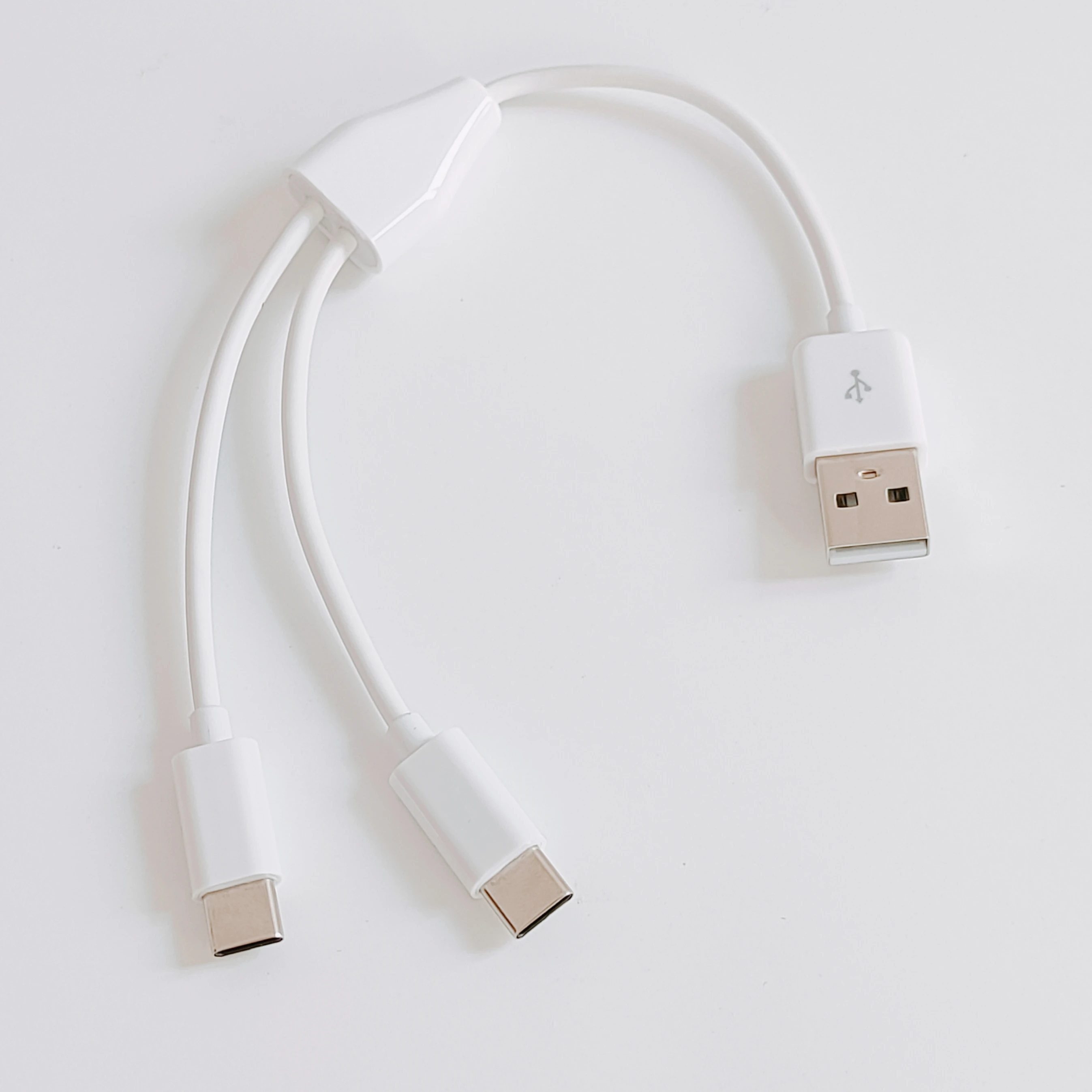 USB C кабель длиной 20 см, Универсальный зарядный кабель 2 в 1, совместимый с телефоном/планшетами/переключателем/GalaxyS21/