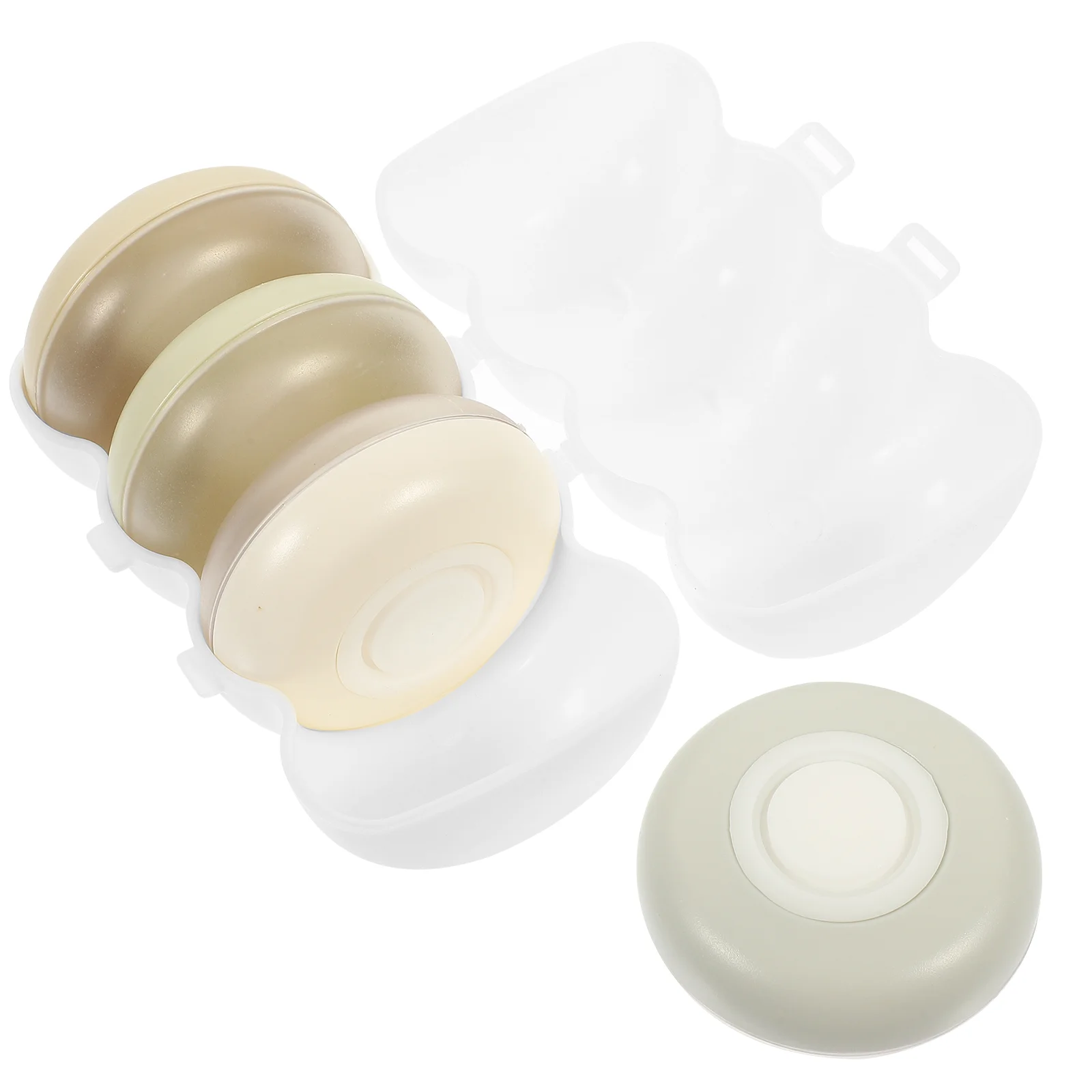 

1 Set of Daily Use Lotion Cases Travel Lotion Jars Press Type Lotion Containers Lotion Accessory