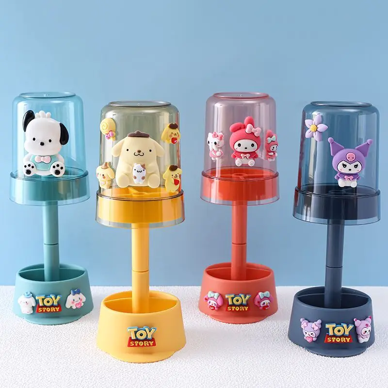

Чашка для полоскания рта с аниме Sanrio My Melody Kuromi понравико Милая коричная зубная щетка Коробка для хранения мультяшная чашка для чистки зубов для мальчиков и девочек
