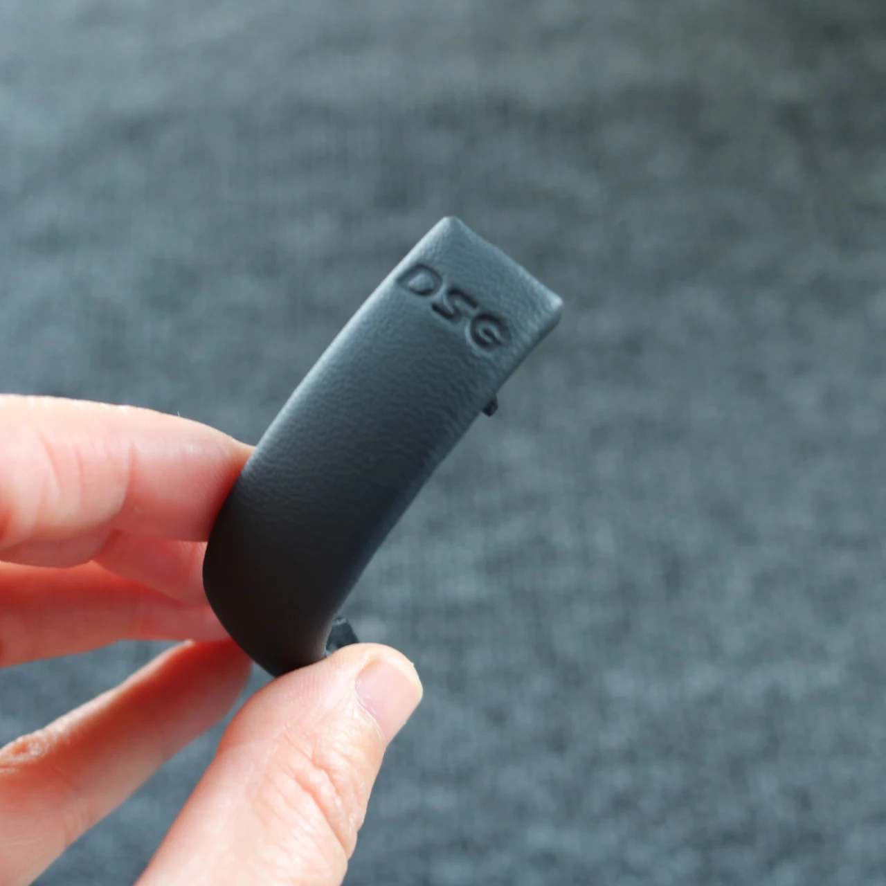 Красный синий обод черный хром кожа рычаг переключения передач боковая крышка DSG