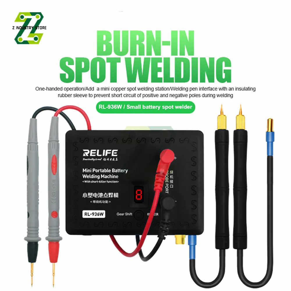 

RL-936W 18650 Аккумуляторная машина для точечной сварки сварочный комплект из никелевых аккумуляторов