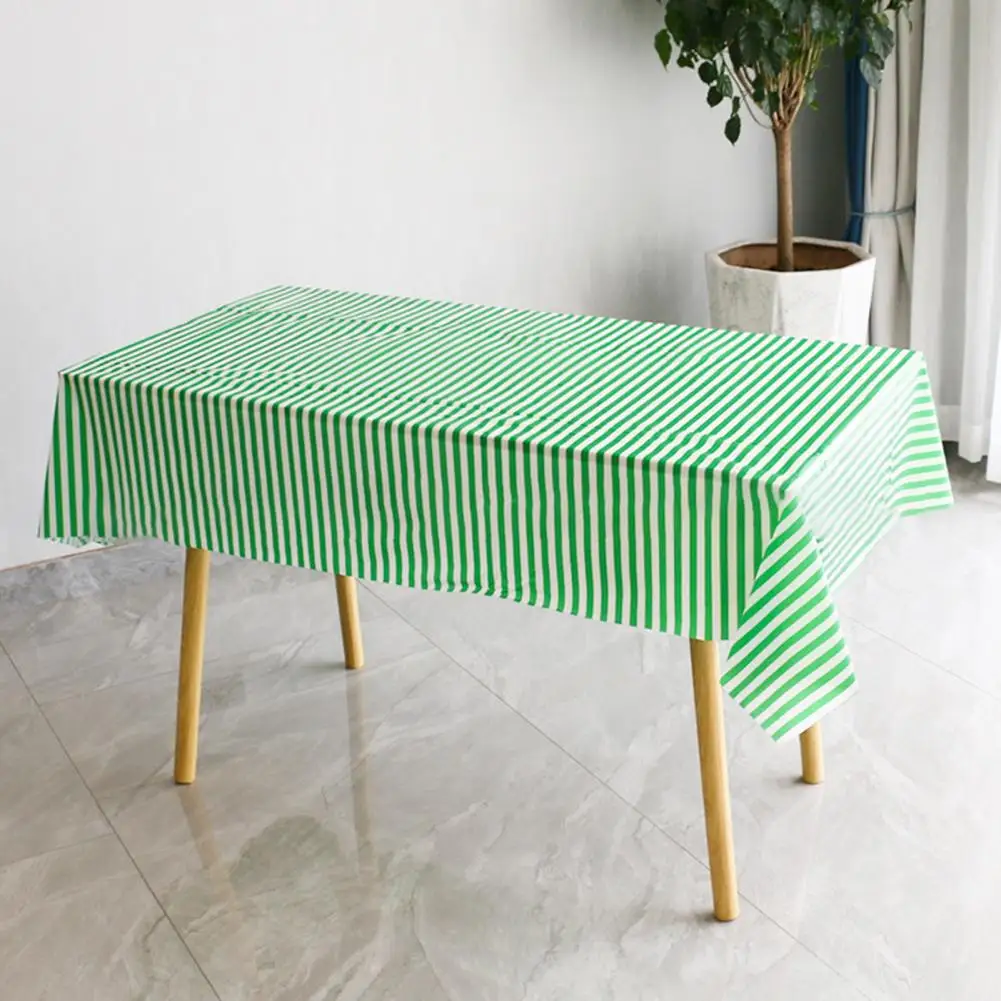 

Beautiful Bright Color Tear Resistant One Time Party Tablecloth Party Supplies Party Table Cover Rectangular Tablecloth