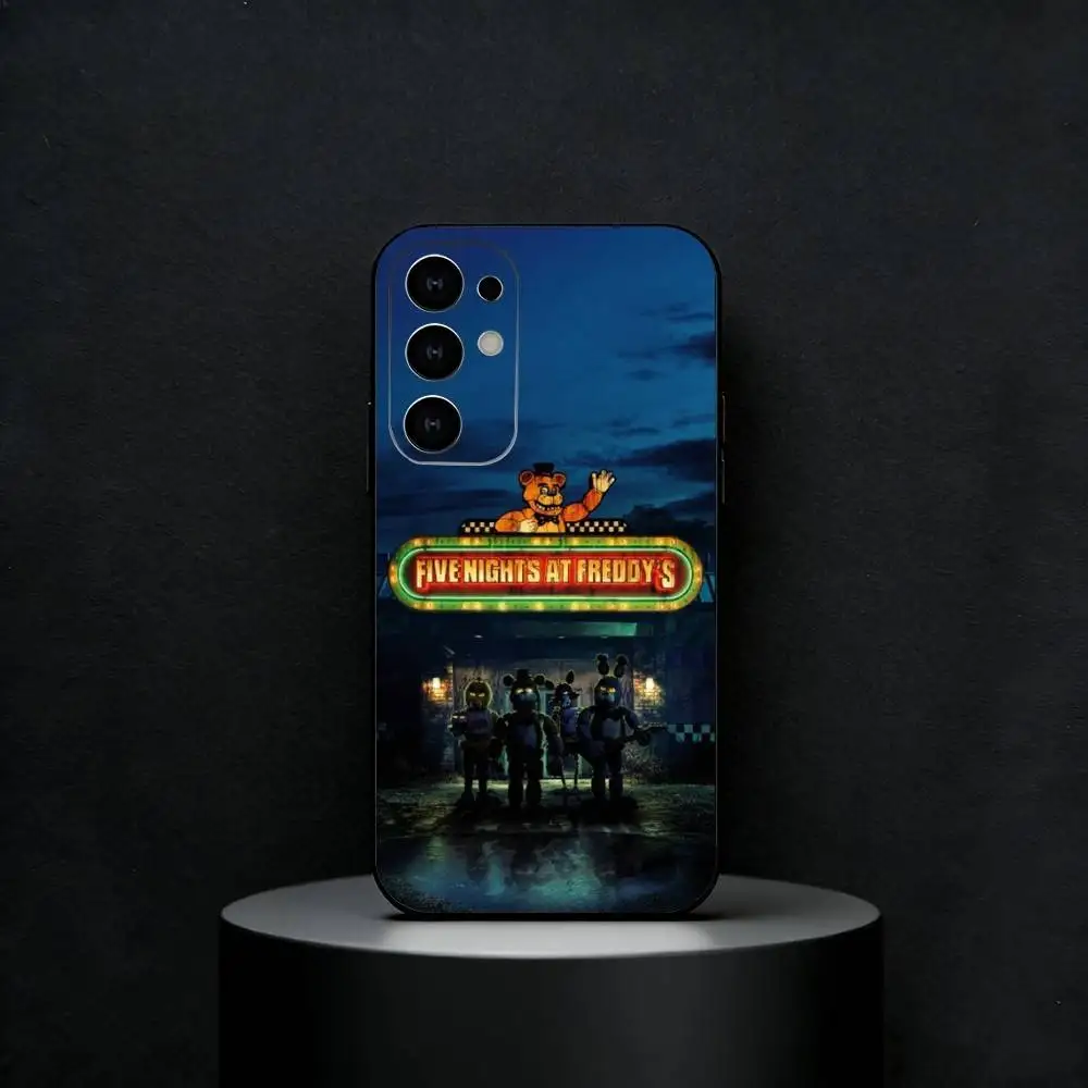 Фото Чехол для телефона F-Five Nights at Freddy's (FNaF) для Samsung S25, S24, S21, S22, S23, S30, Ultra, S20, Plus, FE, Note, 5G, черный №2