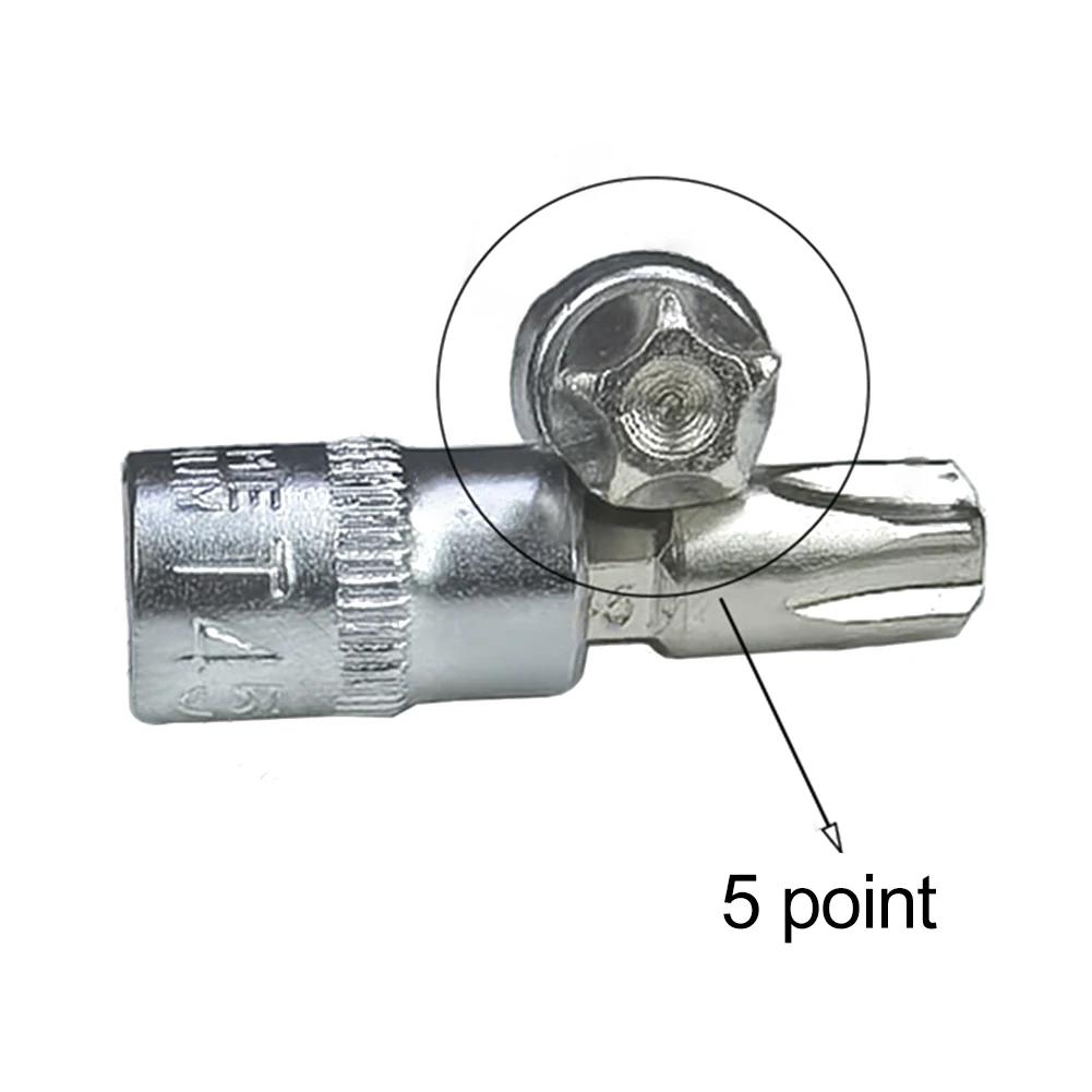 Полный набор из 9 шт. отверток Torx для приводных головок 1/4 дюйма Pentalobe включая