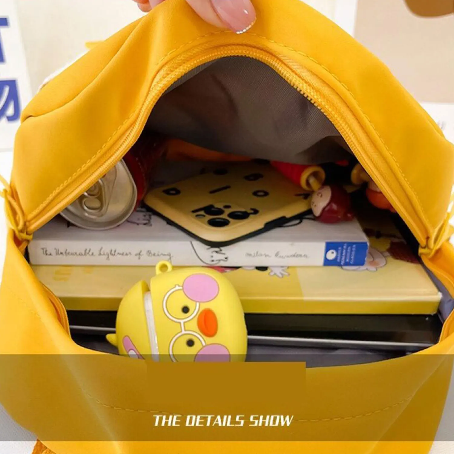 Нейлоновый детский школьный рюкзак с милыми кроличьими ушками для мальчиков и