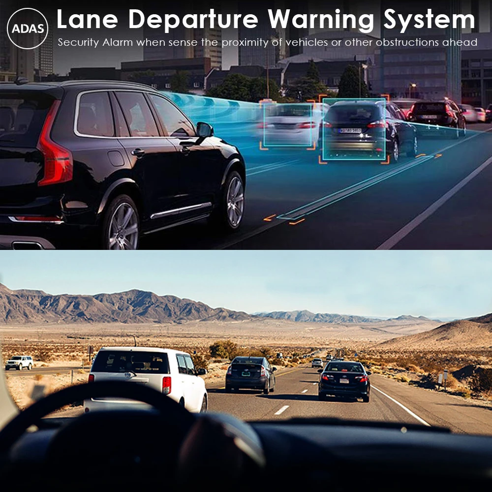 $63.25 Car DVR A980 4G Android 8.1 ADAS 10