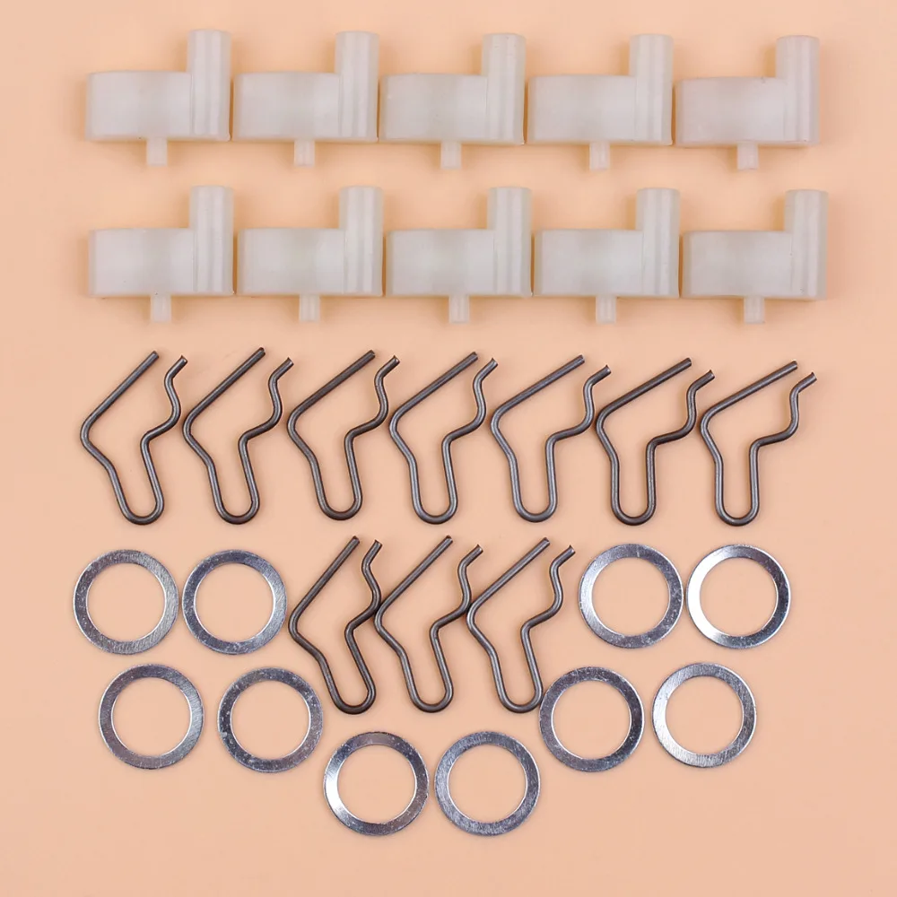 

10Pcs Starter Pawl Dog Repair Kit for Stihl FS55 FS45 FS46 HS45 TS400 BG55 BG65 BG45 BG85 Trimmers 4116-195-7200, 1125-195-7200
