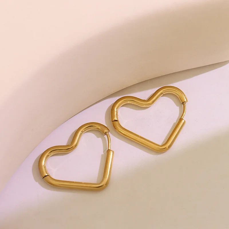 Stainless Steel Earrings For Women Various Styles Korea Earring Gifts for Best Friends Couple Accessories Waterproof