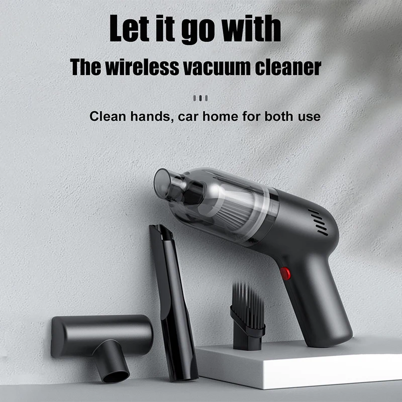 

Wireless Vacuum Cleaner Portable Car Vacuum Cleaner Handheld Car Home Dual-Use Home Handheld Dog Hair Sucker Pet Supplies