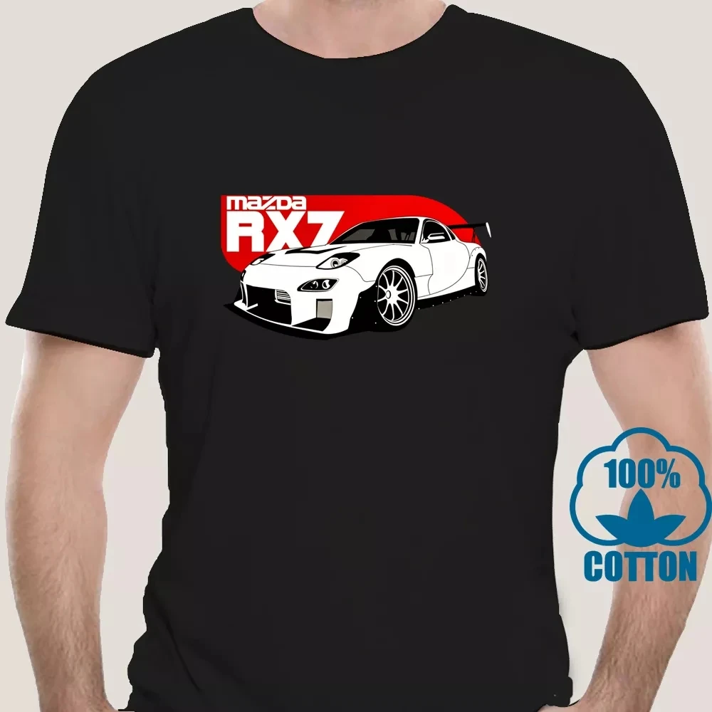 

Футболка 2152J для мужчин и женщин Mazda RX7 FD