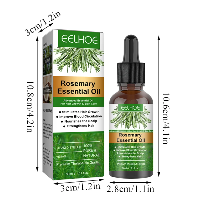 Уход за волосами из розмарина эфирное масло против спутанных волос Гладкая