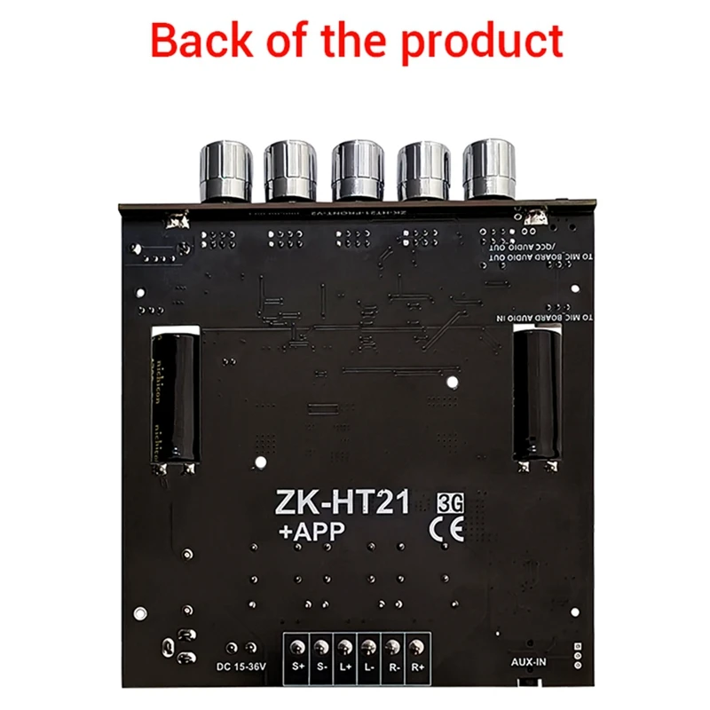 HT21-3G 2 1-канальная плата усилителя мощности Bluetooth третьего поколения TDA7498E