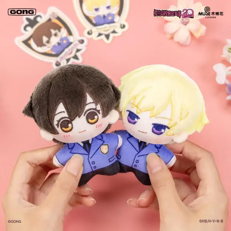 Фото POP MART GONG High School Host Club OURAN Beckoning Series: Плюшевая игрушка-сюрприз в закрытой упаковке, коллекционная фигурка, милая аниме-фигурка №4