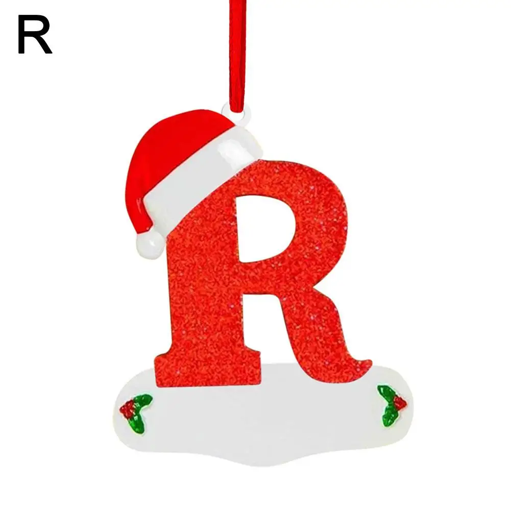 Новое украшение для рождественской елки с буквами акриловый кулон 26 новый