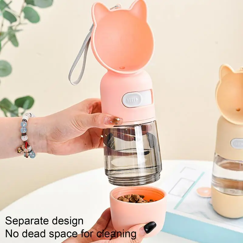 Портативный дозатор воды для собак многофункциональная уличная бутылка Легкий