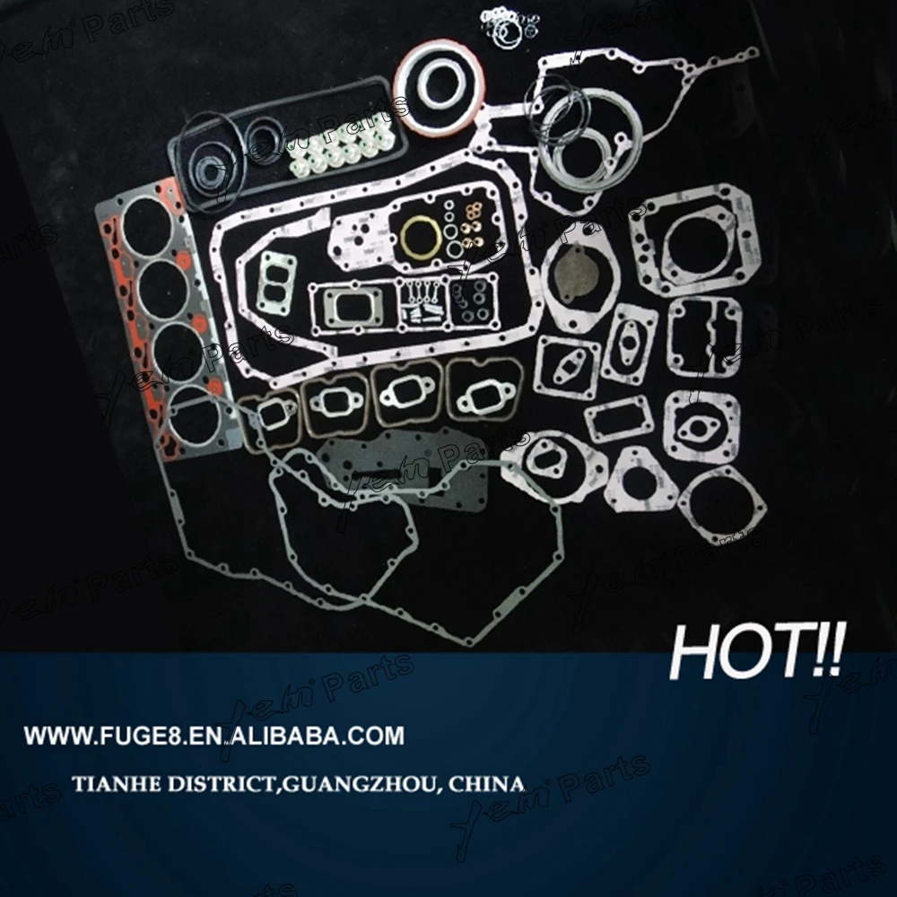 Полный комплект прокладок 4BT для запасных частей двигателя Cummins 4B 4BTA капитального