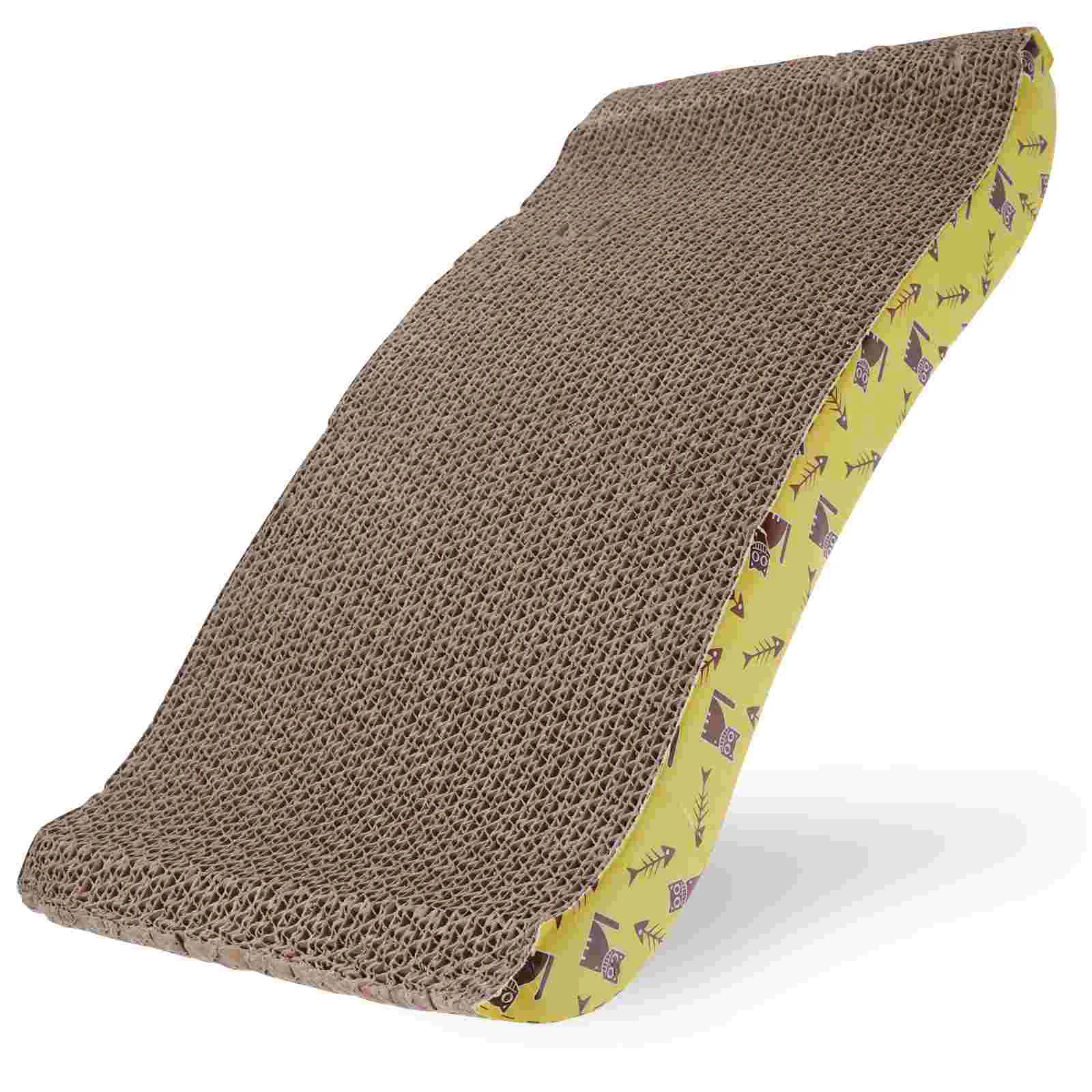 

Scratching Cat Pad Mat Reversible Cardboard Scratcher Claws Catnip Kitten Sofa Bed Antipanels
