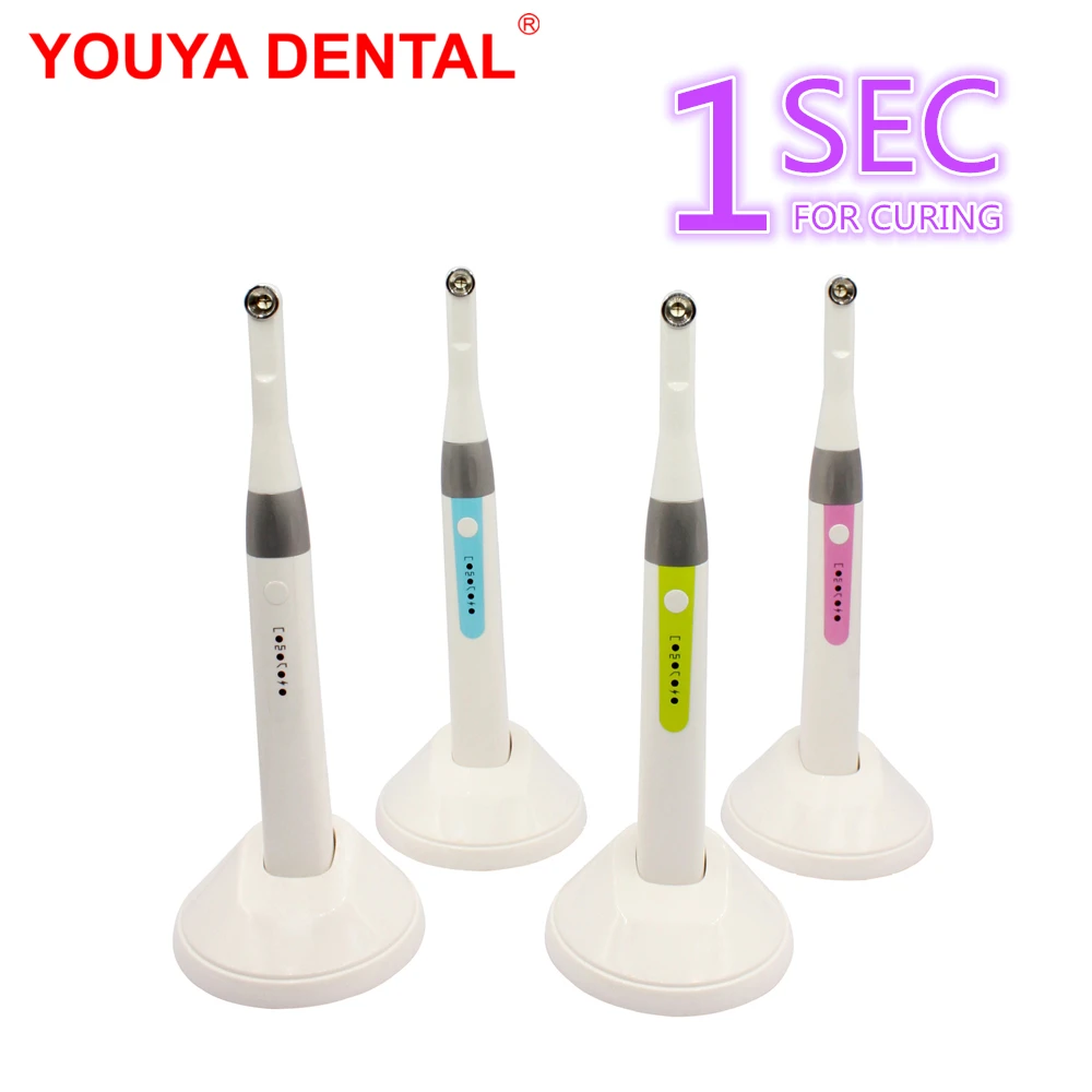 Wireless Dental Led Curing Light 1 Second 2000mw Build in Dental Lamp Cold Light Dentistry Cure Machine Resin Solidify Tools New