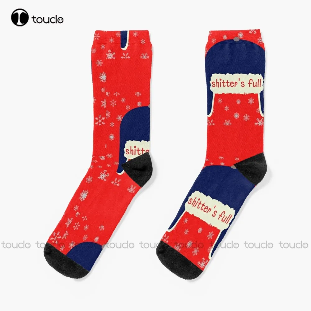 

Shitter'S Full Christmas Vacation National Lampoon Clark Griswold Socks For Girls Unisex Adult Teen Youth Socks Custom Gift