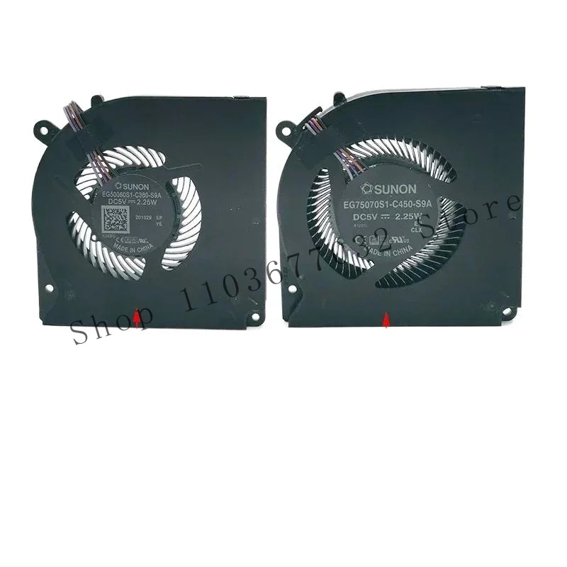 WYORESY Новый вентилятор процессора для SUNON EG50060S1-C380-S9A EG75070S1-C450- S9A 5 В 2 25 Вт