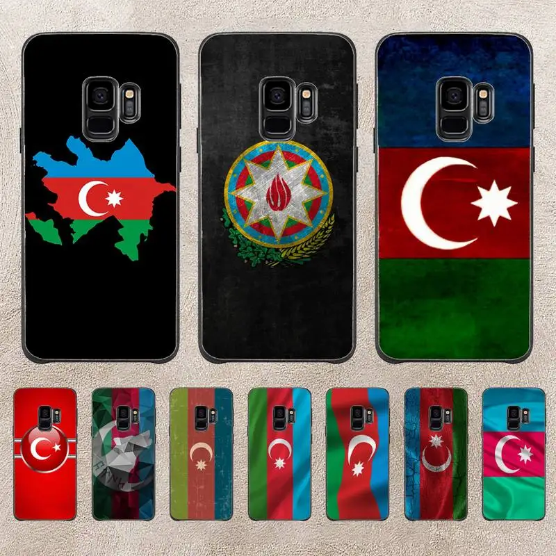 

YAzerbaijan Flag Phone Case For Samsung Galaxy A51 A50 A71 A21s A31 A41 A10 A20 A70 A30 A22 A02s A13 A53 5G Cover Coque