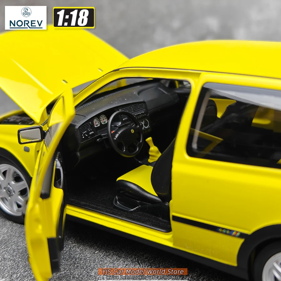 Фото Металлическая модель автомобиля NOREV 1/18, 3-е поколение, 1994 VW Golf GTI, статическая модель для демонстрации, коллекционный подарок на праздник №5