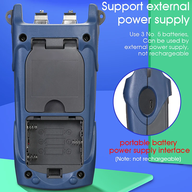 AUA-350U(UPC Port)/350A(APC Port)(Optional) Optical Communication Test Instruments FTTX/ONT/OLT 1310/1490/1550nm PON Power Meter