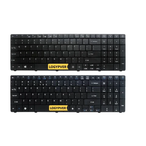 Клавиатура США для ноутбука Aspire E1-531 E1-531G E1-571G E1 521 531 571 E1-521 E1-571 английский черный