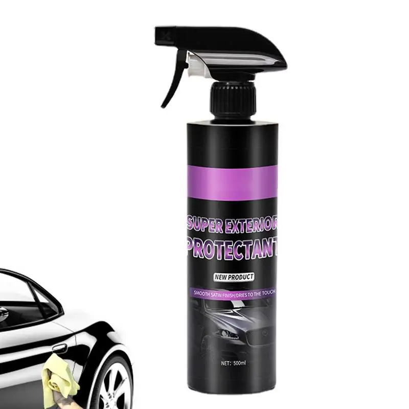 

Polisher For Car Detailing 500ml Automotive Rubber Parts Detailing Compound Portable Vehicles Polishing Compound For Protection