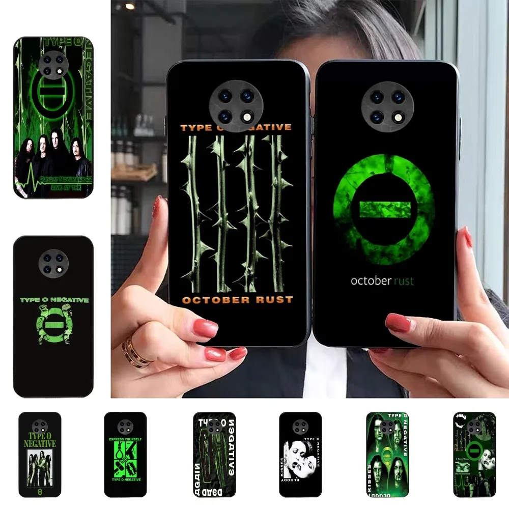 Чехол для телефона Rock Band T-Type O N-Negative Redmi 5 6 7 8 9 10 Plus Pro A GO K20 K30 K40 F3 Fundas