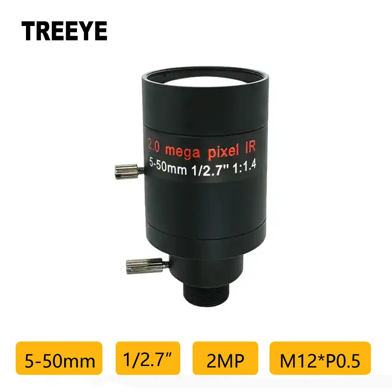 

HD 2Мп варифокальный объектив M12 5-50 мм для экшн-камер