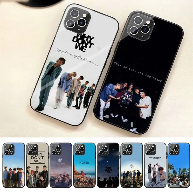 

Why Don't We Phone Case For Iphone 7 8 Plus X Xr Xs 11 12 13 Se2020 Mini 14 Pro Max Tempered Glass Fundas