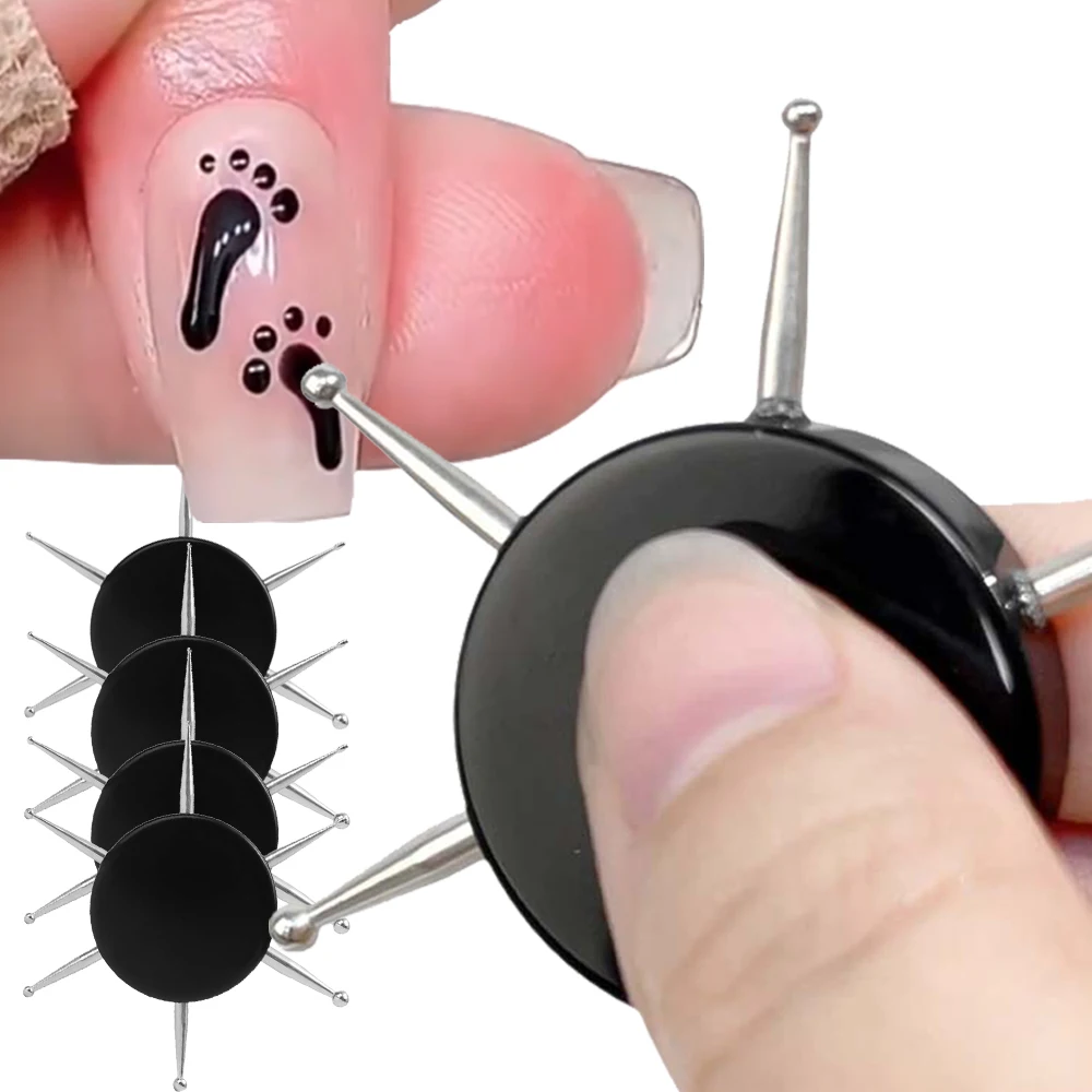 УФ-гель для рисования ногтей точечный диск 6 головок многофункциональный простой