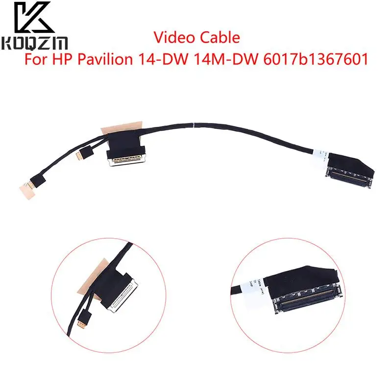 

1Pcs Video Cable For HP Pavilion 14-DW 14M-DW Laptop LCD LED LVDS Display Ribbon