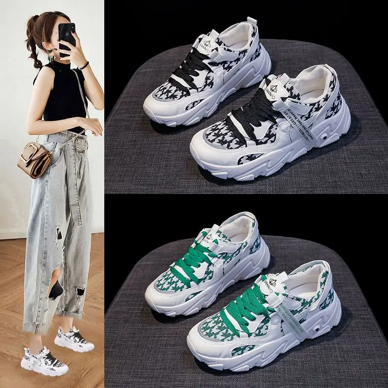 2023 Spring New Sports Shoes Women's Versatile Breathable Casual Canvas Thin Board Shoes