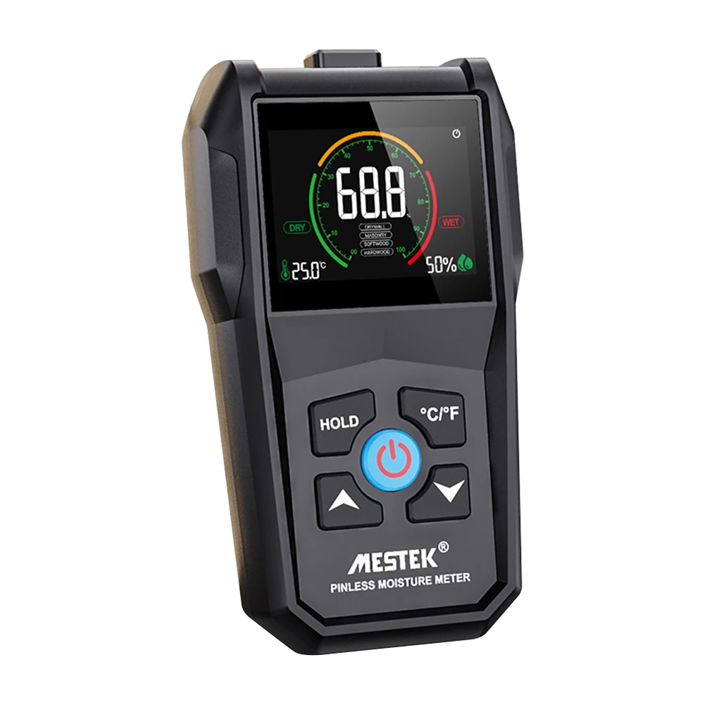 ZN-WM700A Бесконтактный измеритель влажности древесины детектор с цифровым дисплеем